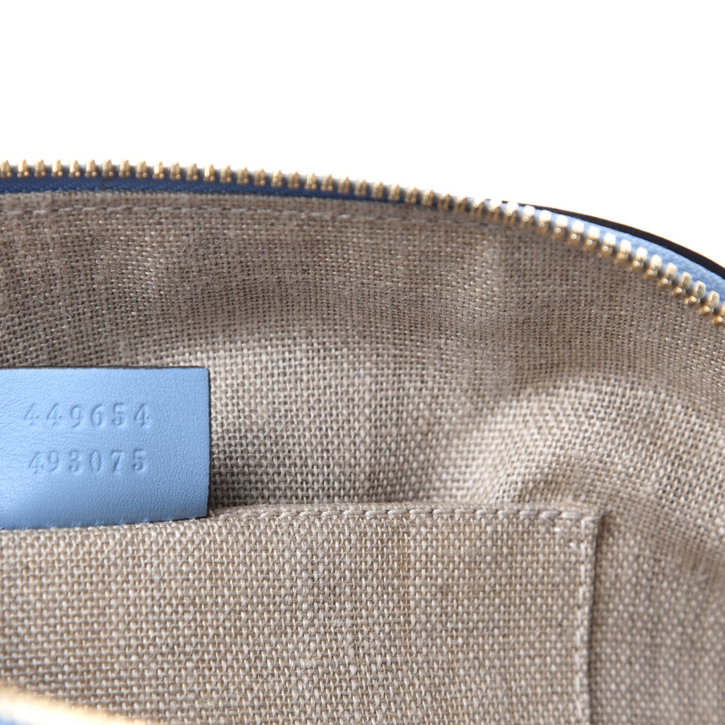 Microguccissima Mini Dome Bag Mineral Blue