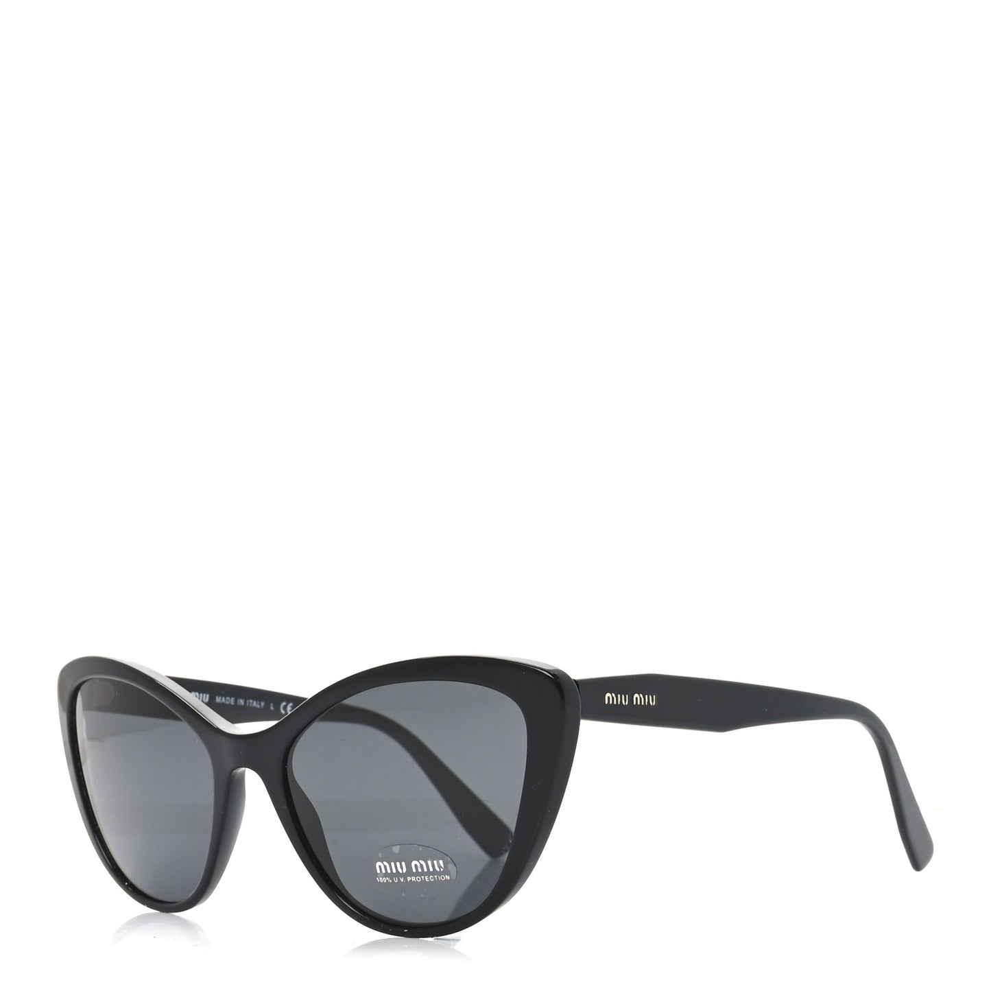 Acetate Cat Eye Sunglasses SMU 05X Black