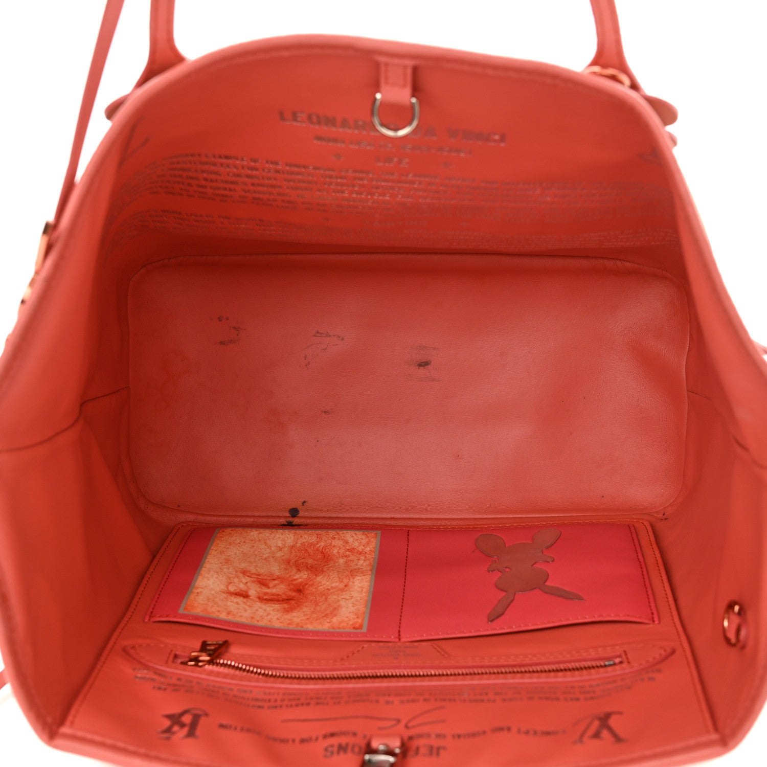 Louis Vuitton Masters Da Vinci Neverfull MM 5 of 13