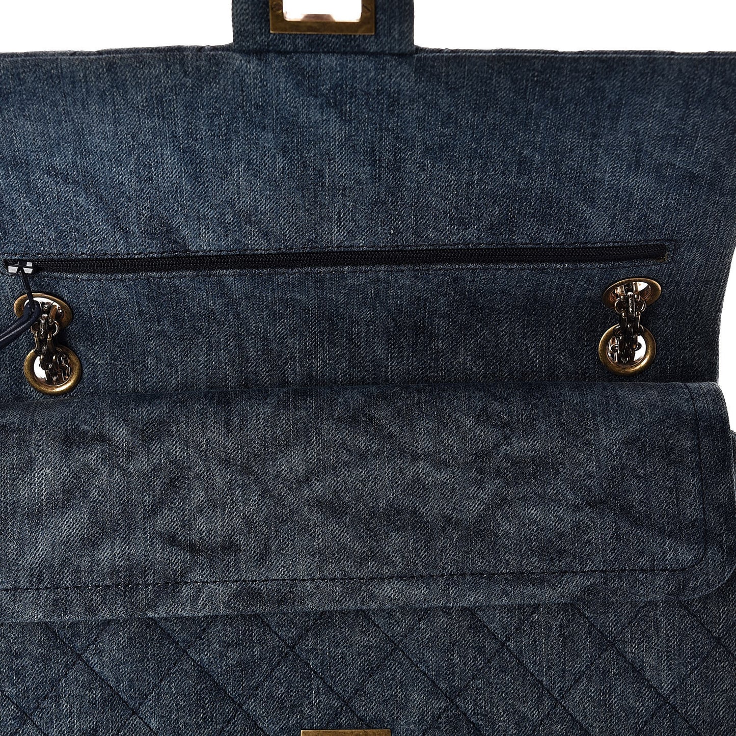 Denim Quilted 2.55 Reissue 226 Flap Dark Blue