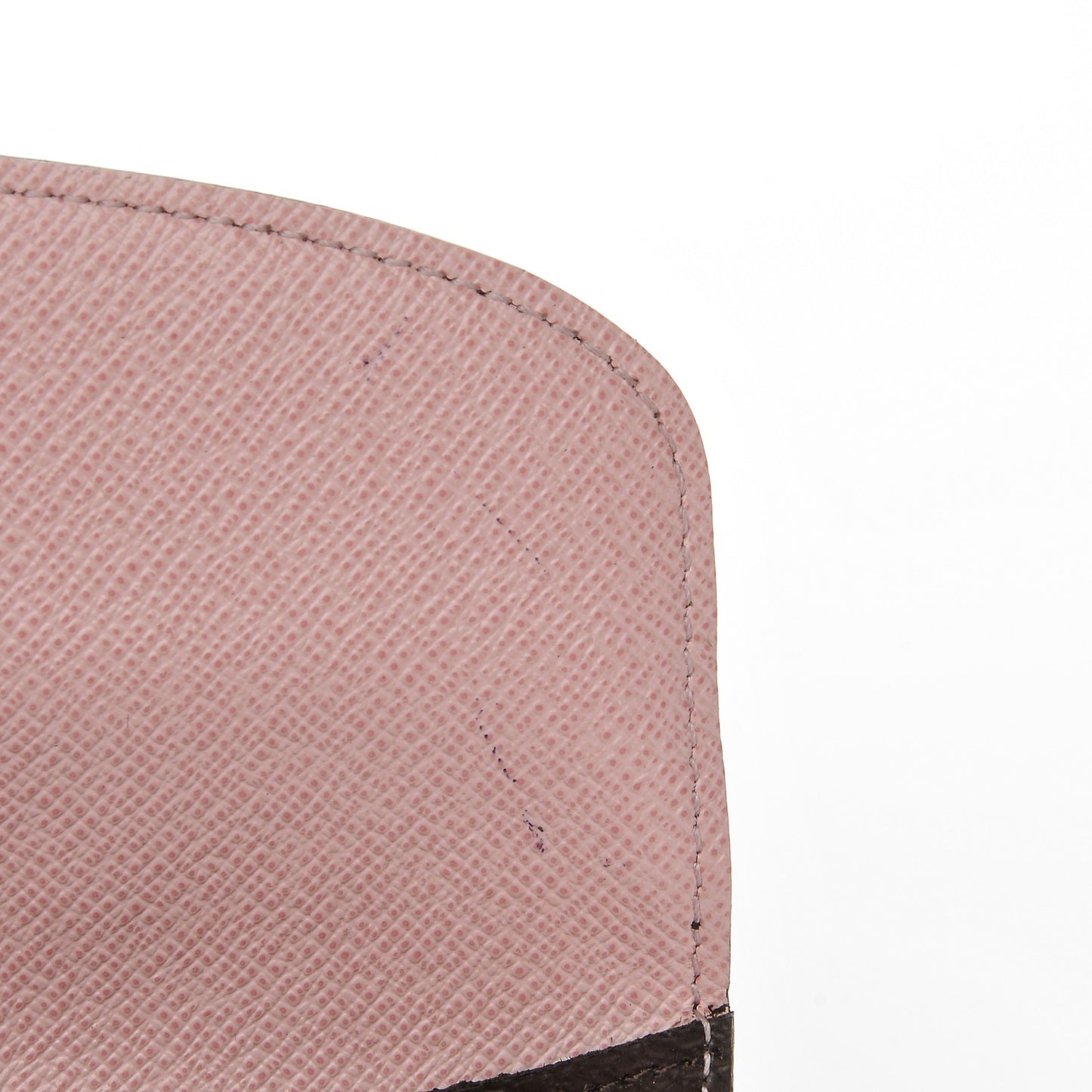Monogram Emilie Wallet Rose Ballerine