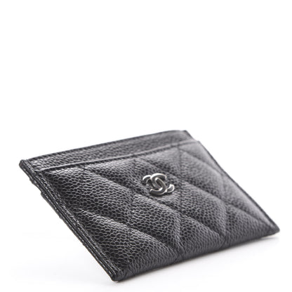 Chanel Caviar Quilted Card Holder Black 3 of 7