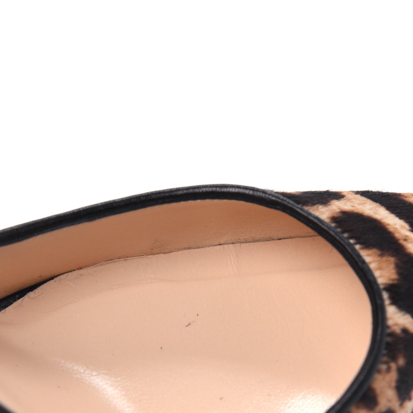 Pony Hair Leopard Iriza 100 Pumps 37.5 Brown