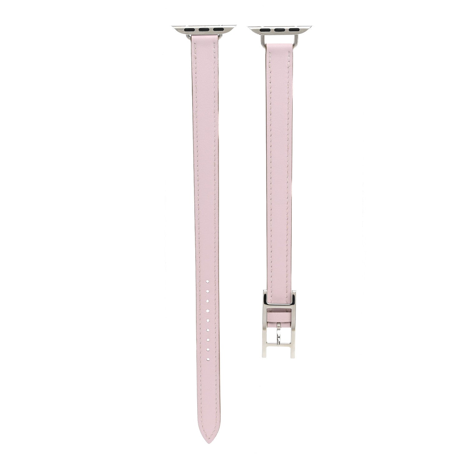 Hermes Swift 42mm Apple Watch Double Tour Hapi Band Mauve Pale 1 of 5