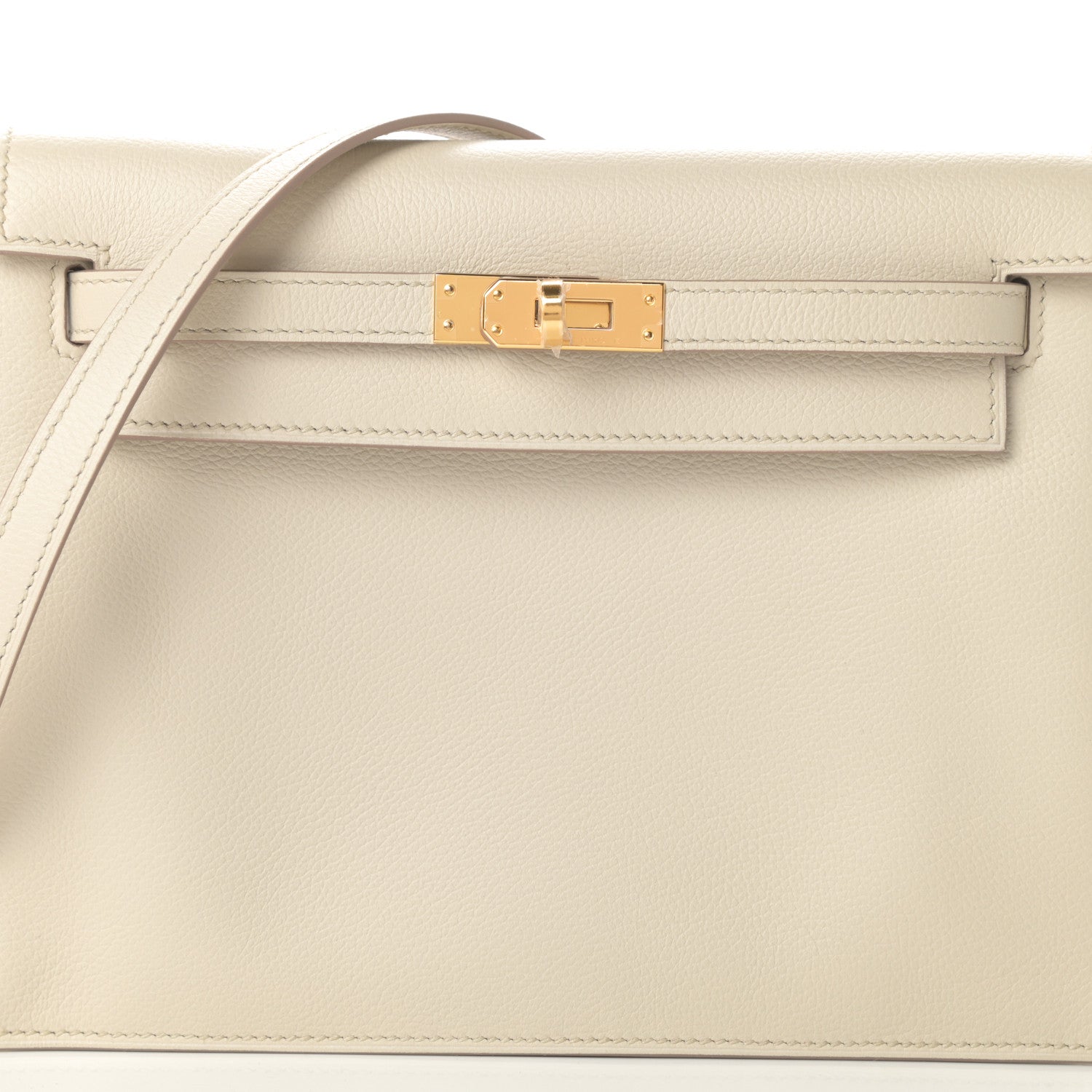 Hermes Evercolor Kelly Danse II Belt Bag Beton 8 of 11