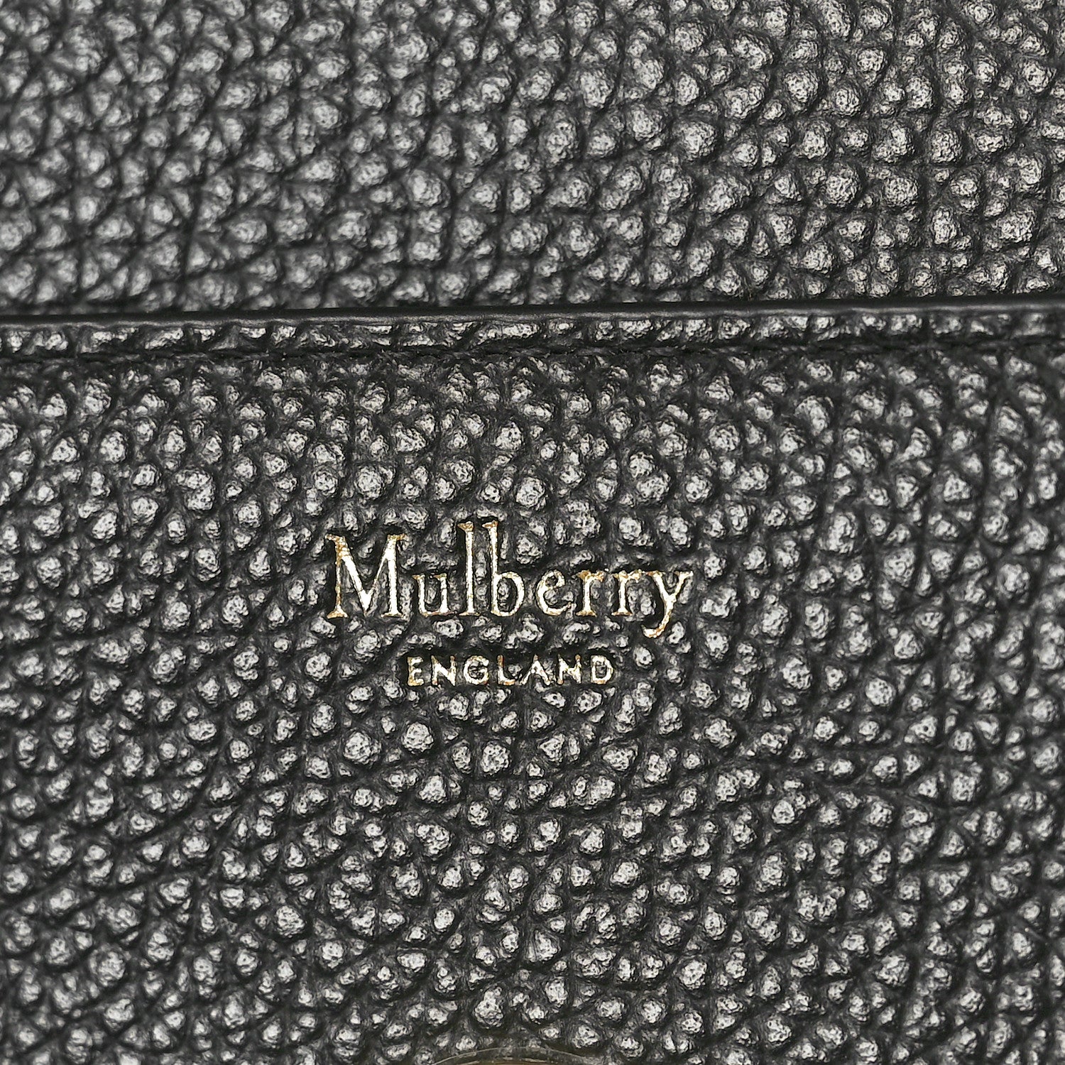 Mulberry Small Classic Grain Calfskin Small Darley Black 6 of 9