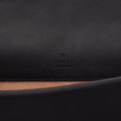 Gucci Suede Super Mini Dionysus Shoulder Bag Black 9 of 11