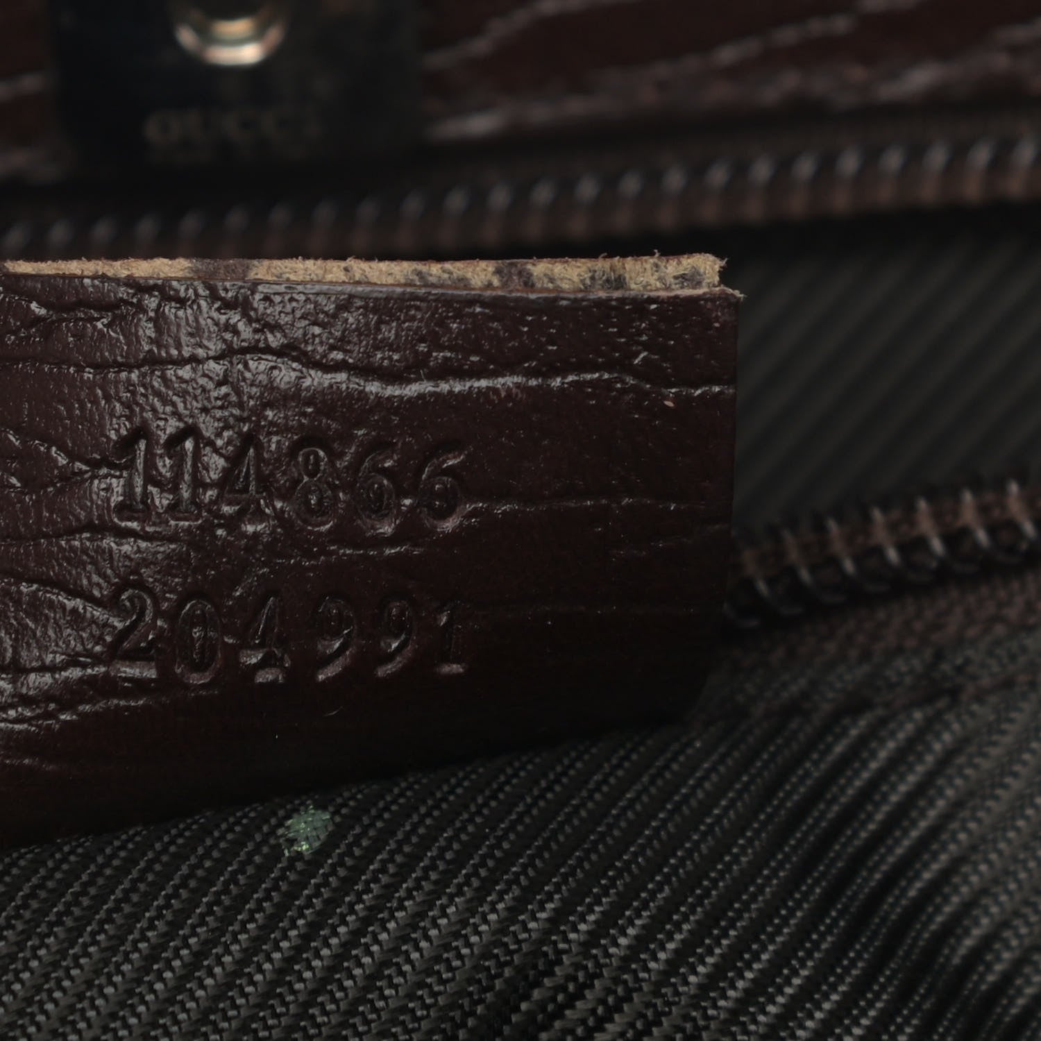 Gucci GG Plus Monogram Tote Dark Brown 7 of 15