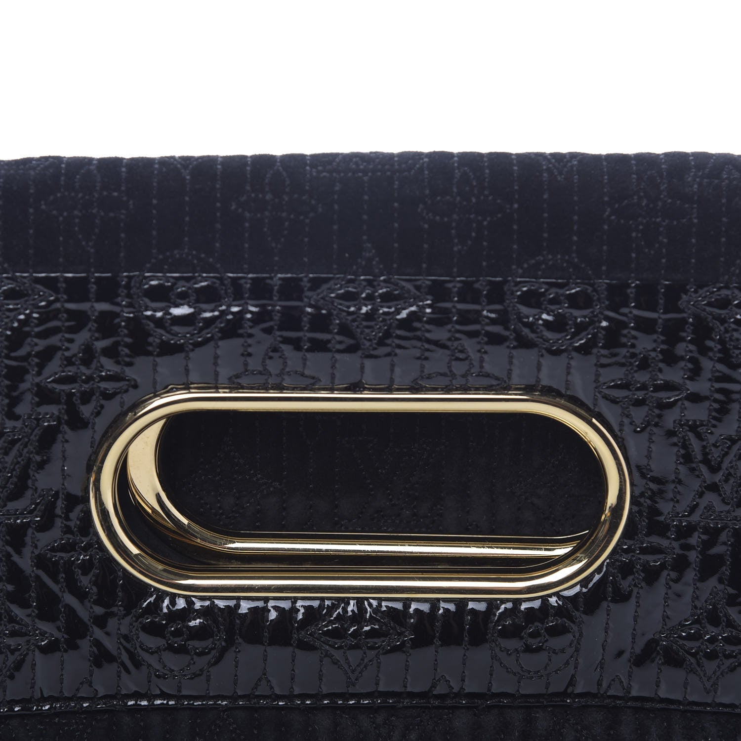 Louis Vuitton Suede Monogram Motard Afterdark Clutch Black 10 of 10