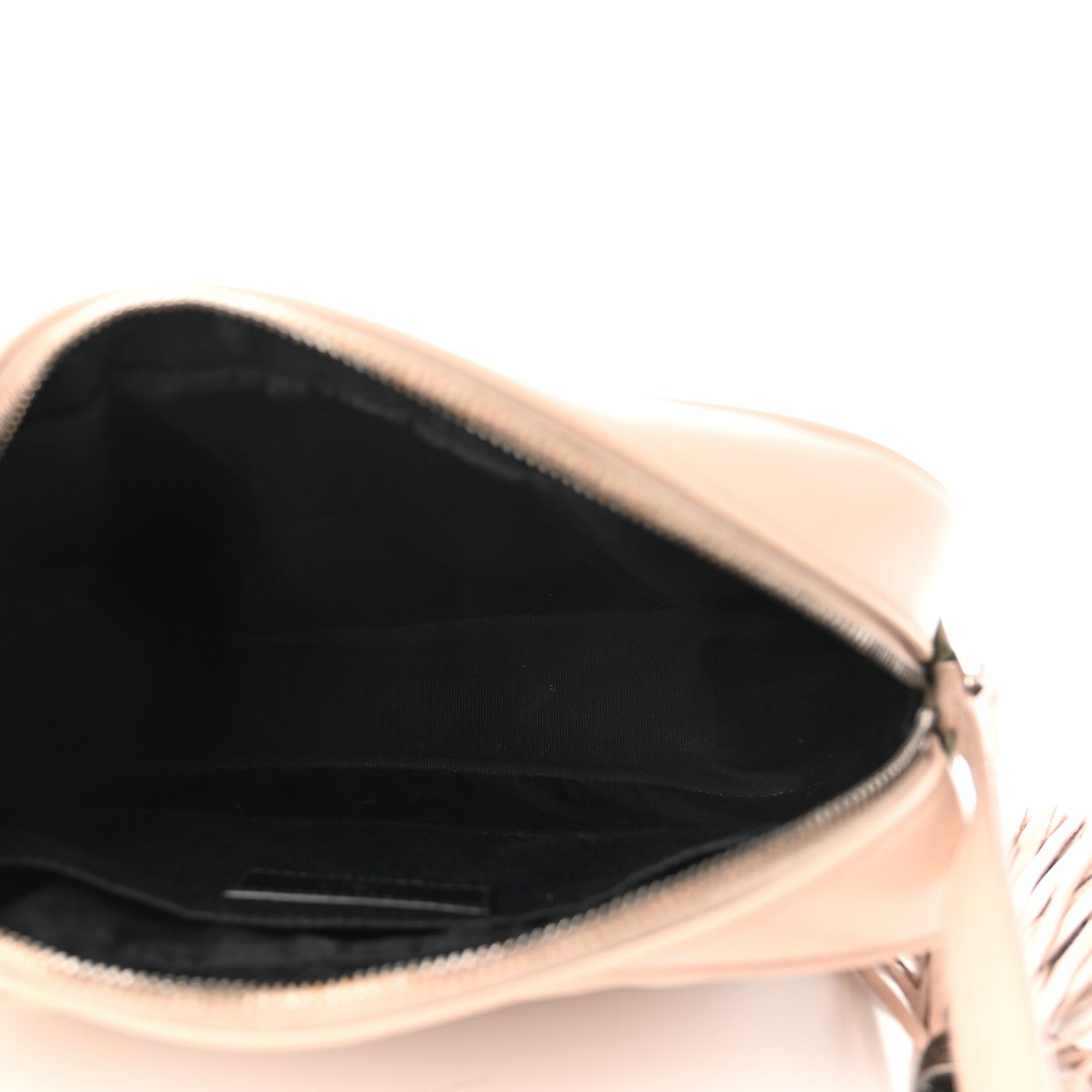 Saint Laurent Calfskin Matelasse Monogram Lou Camera Bag Marble Pink 6 of 12