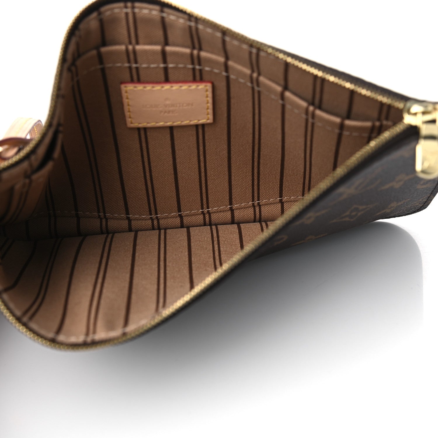 Louis Vuitton Monogram Neverfull MM GM Pochette 4 of 4