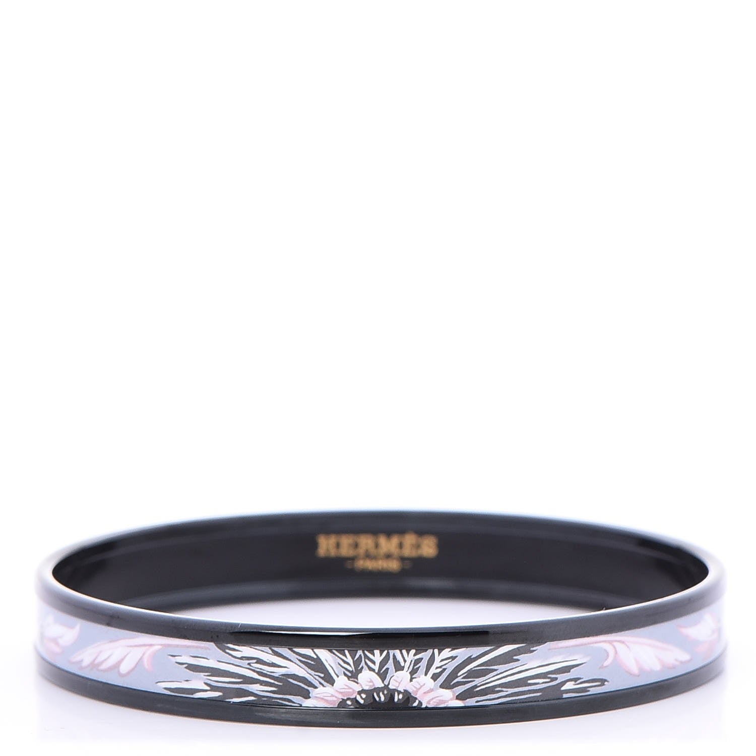 Hermes Enamel Printed Brazil Narrow Bracelet 65 1 of 6