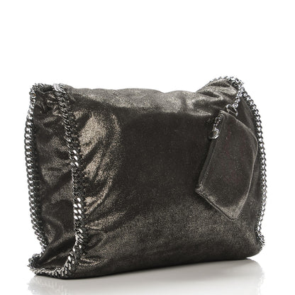 Stella McCartney Shaggy Deer Big Falabella Tote Black 3 of 7