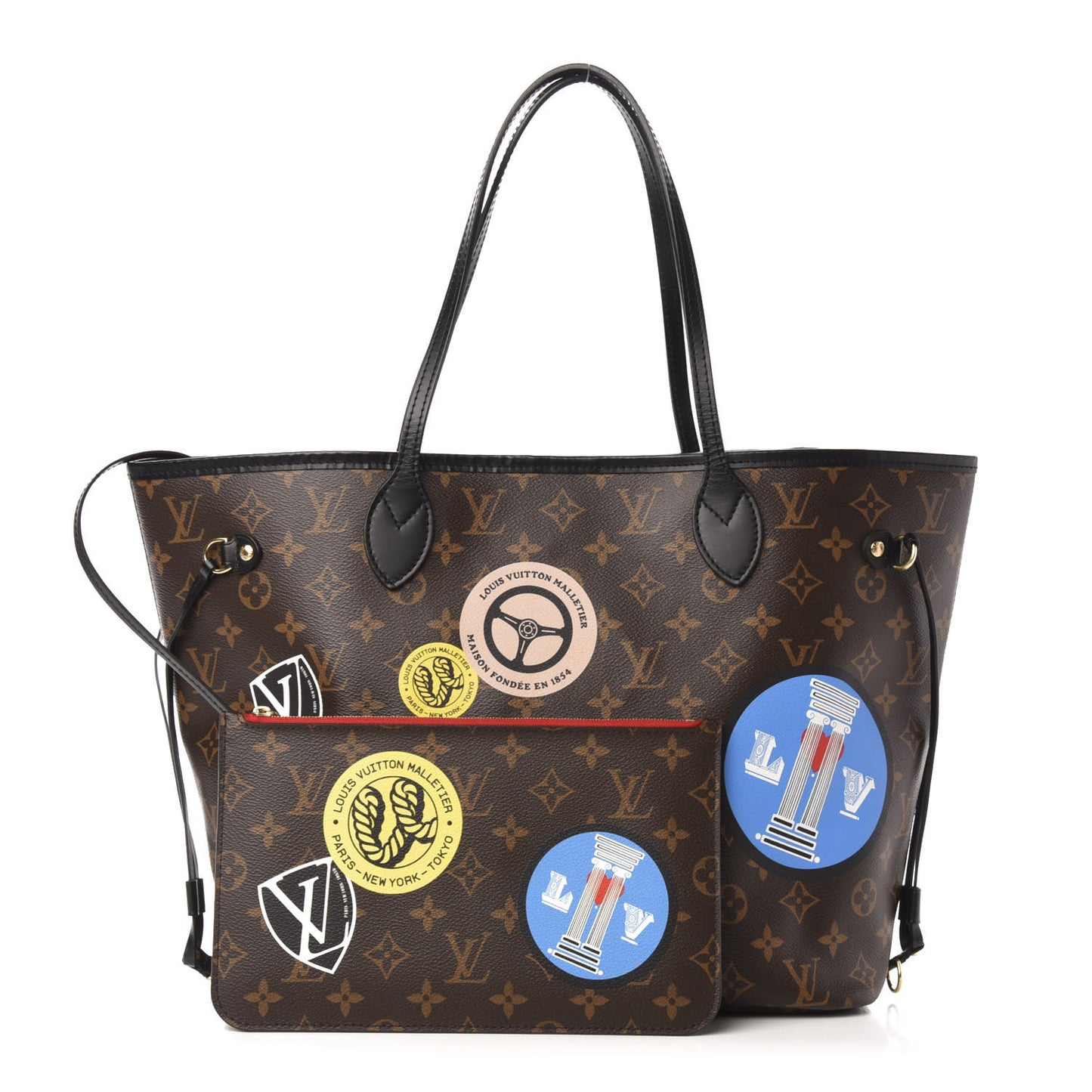 Monogram World Tour Neverfull MM