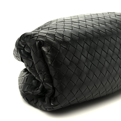 Bottega Veneta Nappa Maxi Intreccio The Pouch Oversized Clutch Black 10 of 11