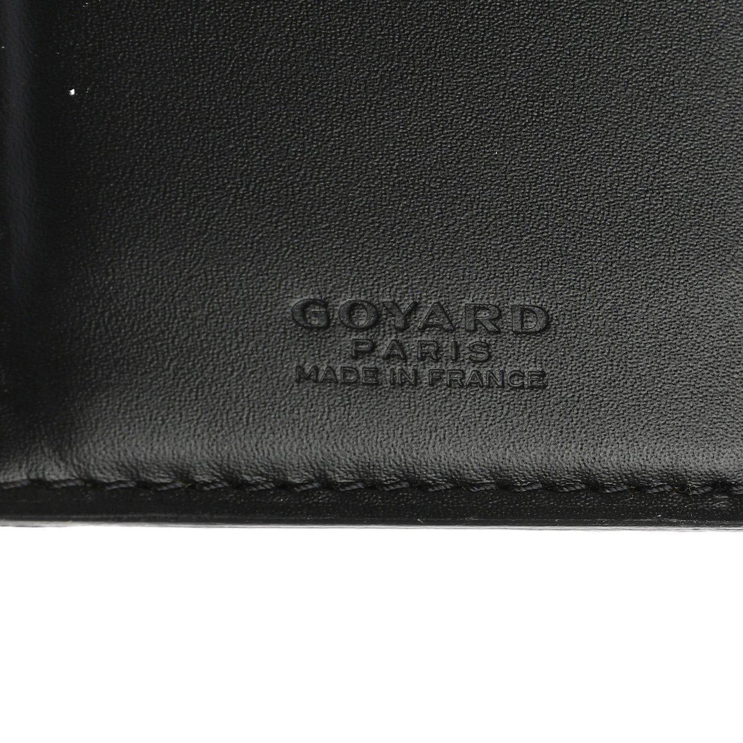 Goyardine Saint Pierre Card Holder Black