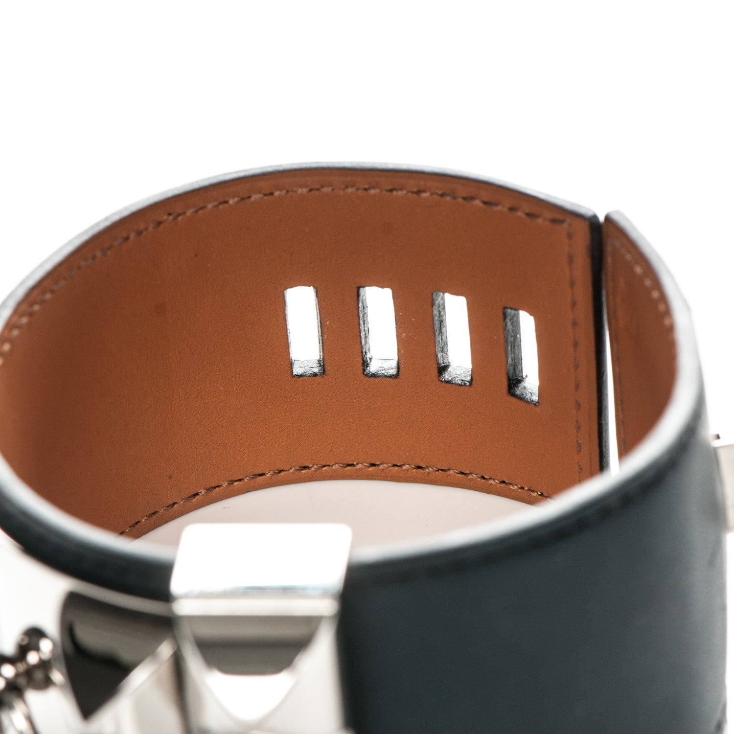 Hermes Sombrero Collier De Chien CDC Bracelet Bleu Obscur 6 of 7