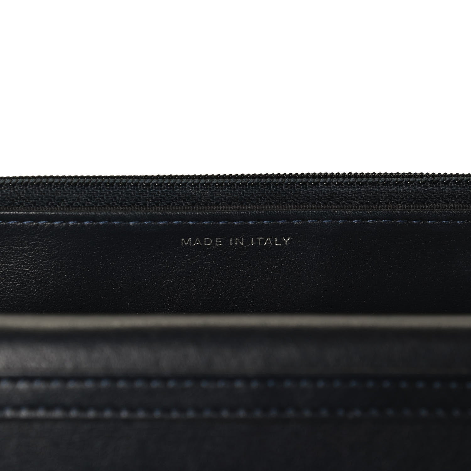 Chanel Aged Calfskin Quilted Reissue Wallet On Chain WOC Navy 6 of 10
