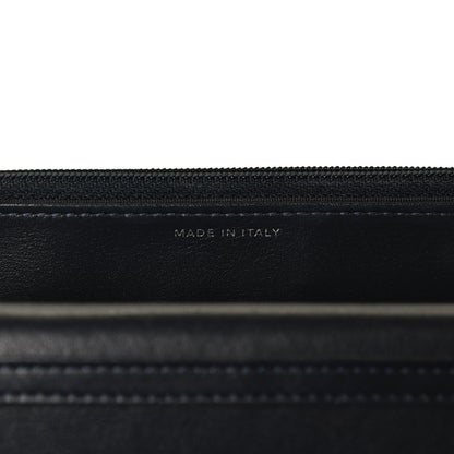 Chanel Aged Calfskin Quilted Reissue Wallet On Chain WOC Navy 6 of 10