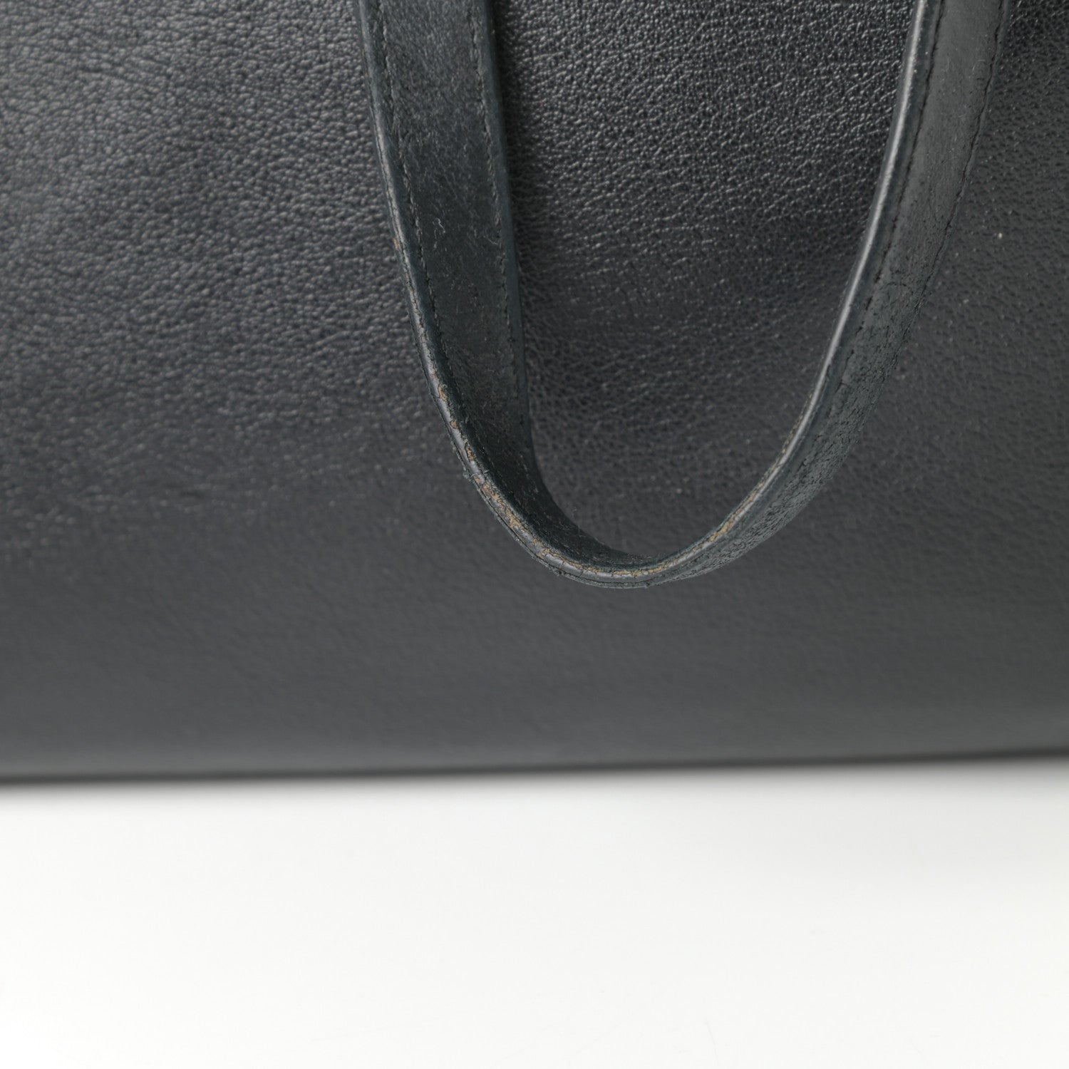 Saint Laurent Calfskin Large Shopping Tote Black 14 of 19