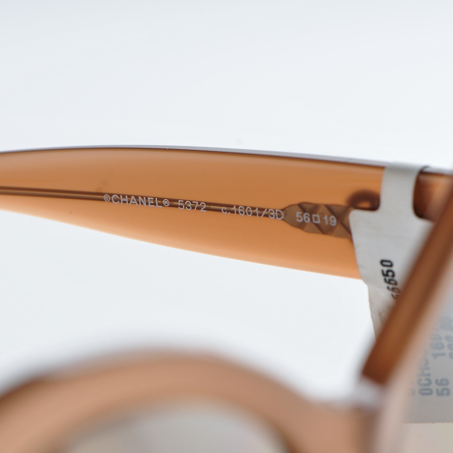 Chanel CC Sunglasses 5372 Light Brown 5 of 9