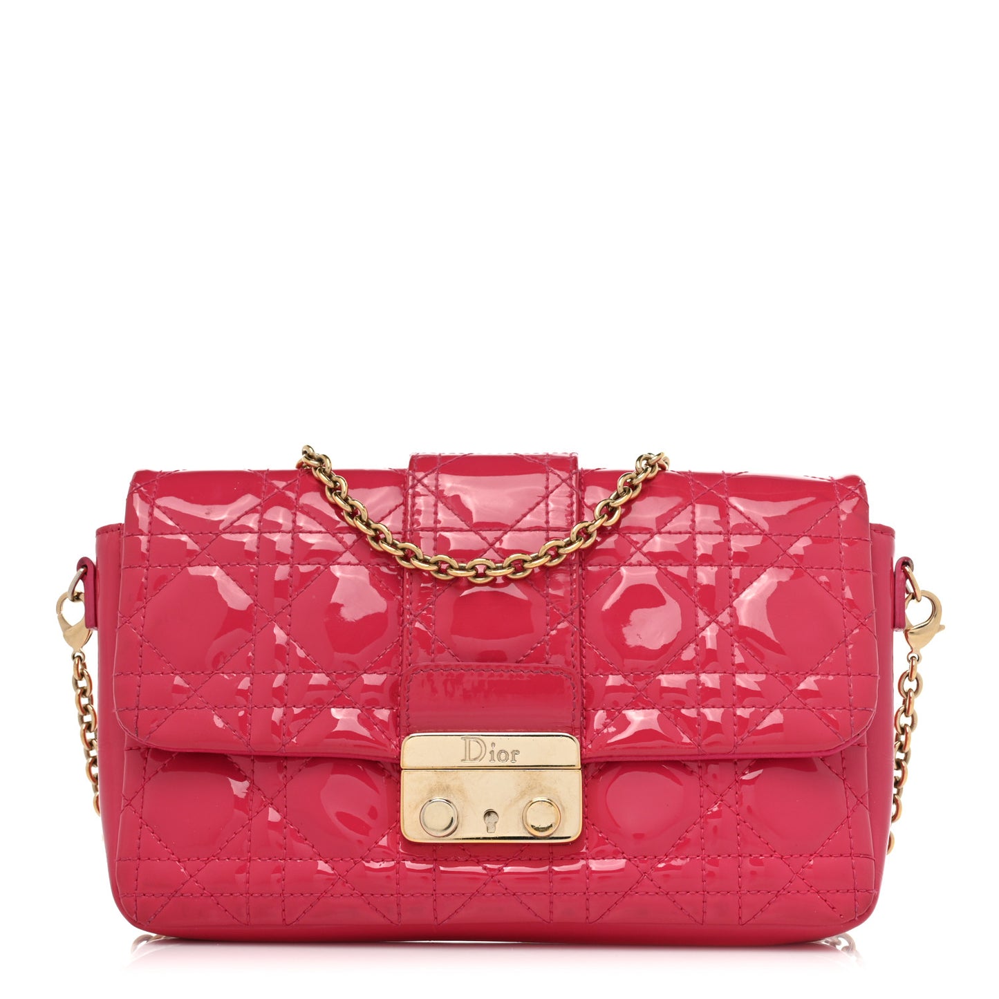 Patent Cannage New Lock Pouch Fuchsia