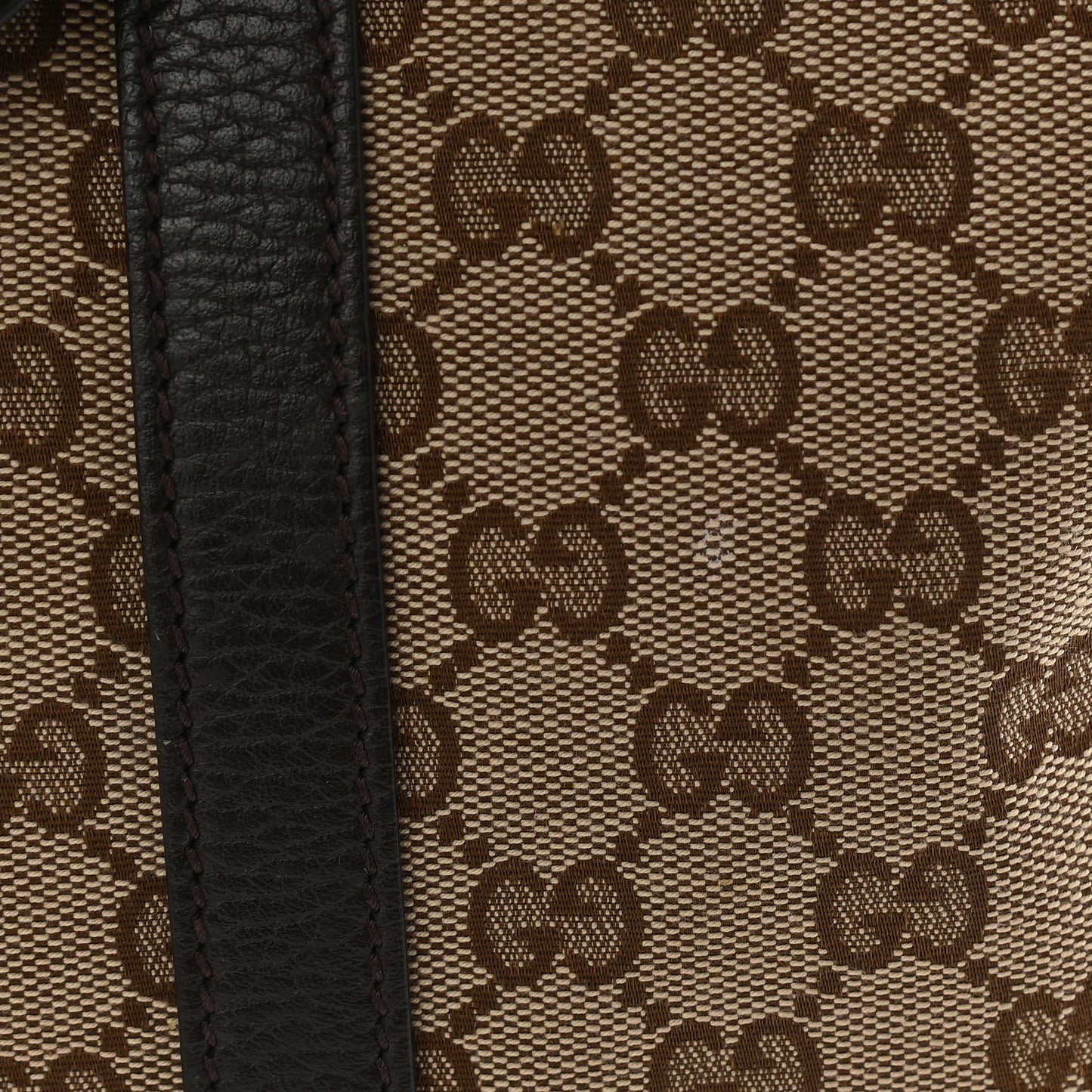 GG Monogram Large Joy Tote Bag Dark Brown