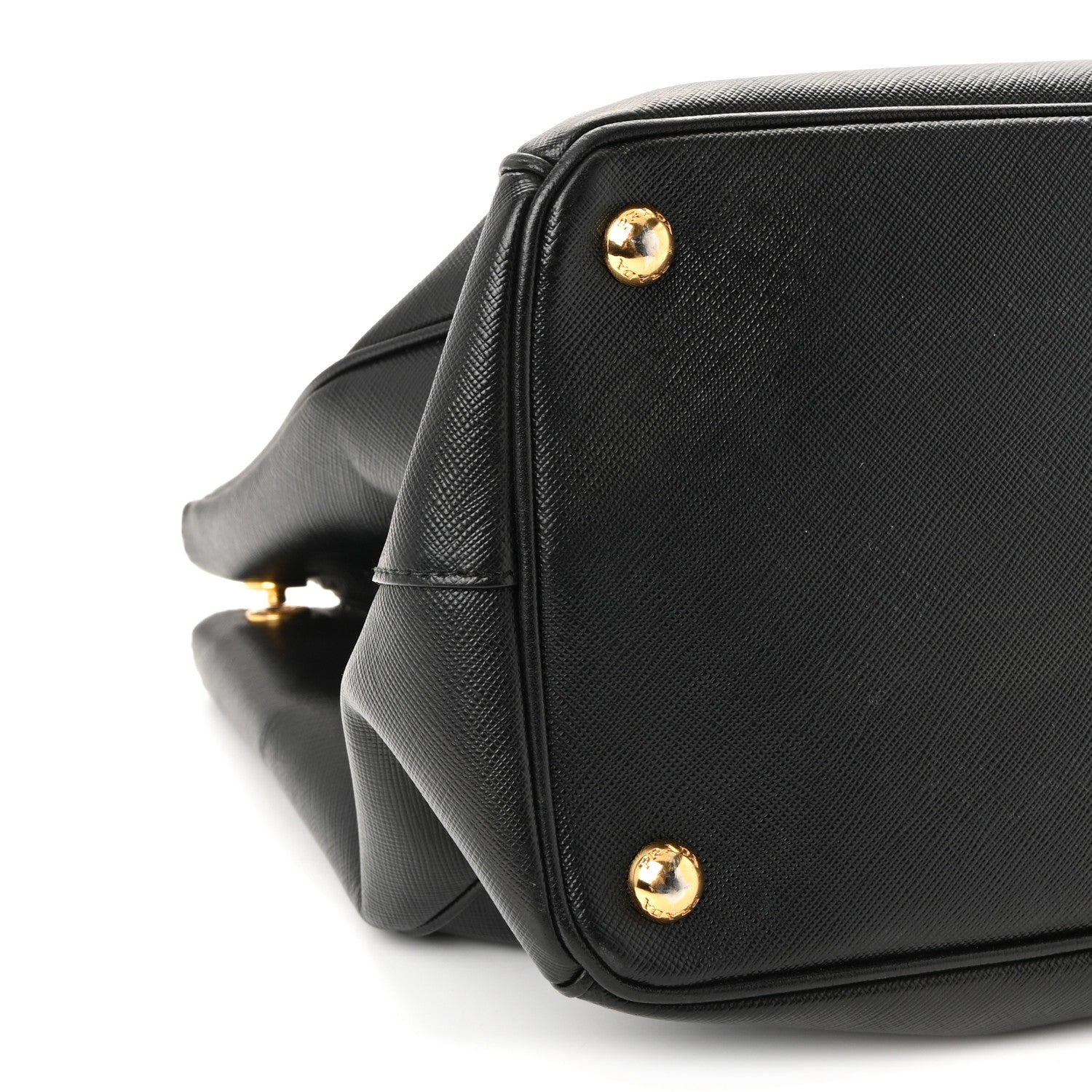 Prada Saffiano Lux Large Galleria Double Zip Tote Black 8 of 10