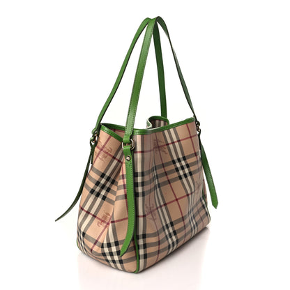 Burberry Haymarket Check Small Canterbury Tote Pine 2 of 7