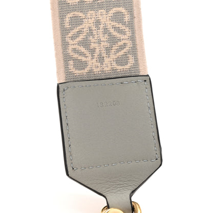 Loewe Calfskin Jacquard Anagram Strap Ash Grey 4 of 6