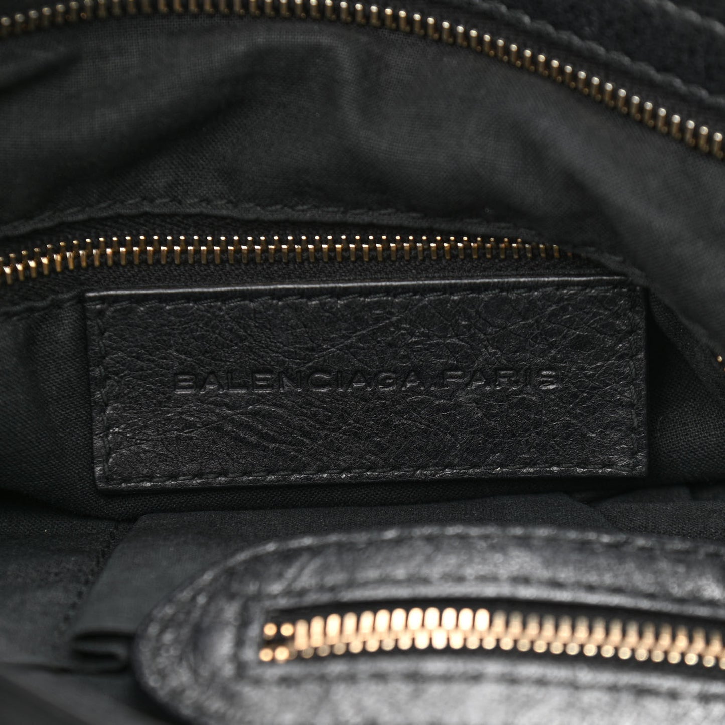 Agneau Giant 12 Rose Gold Hardware Town Black