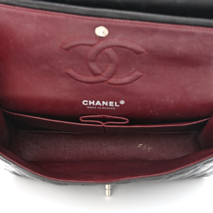 Chanel Lambskin Quilted Medium Double Flap Black 5 of 15