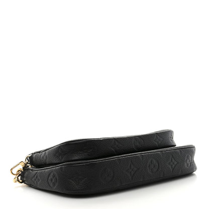 Louis Vuitton Empreinte Monogram Giant Multi Pochette Accessories Black 4 of 10