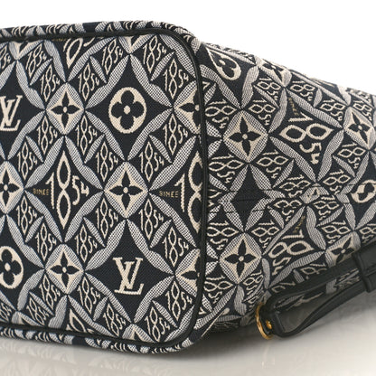 Louis Vuitton Jacquard Since 1854 Neverfull MM Grey 9 of 9