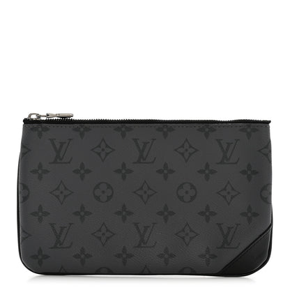 Louis Vuitton Reverse Monogram Eclipse Trio Messenger Small Pochette 1 of 8