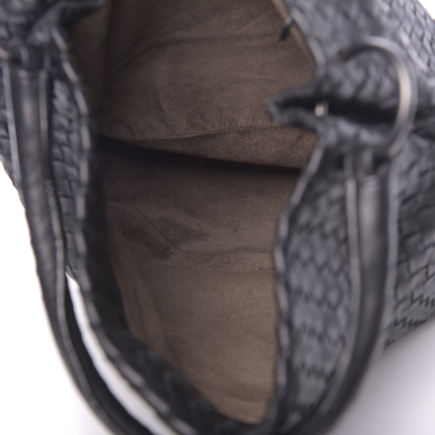 Bottega Veneta Nappa Intrecciato Bucket Bag Black 5 of 11
