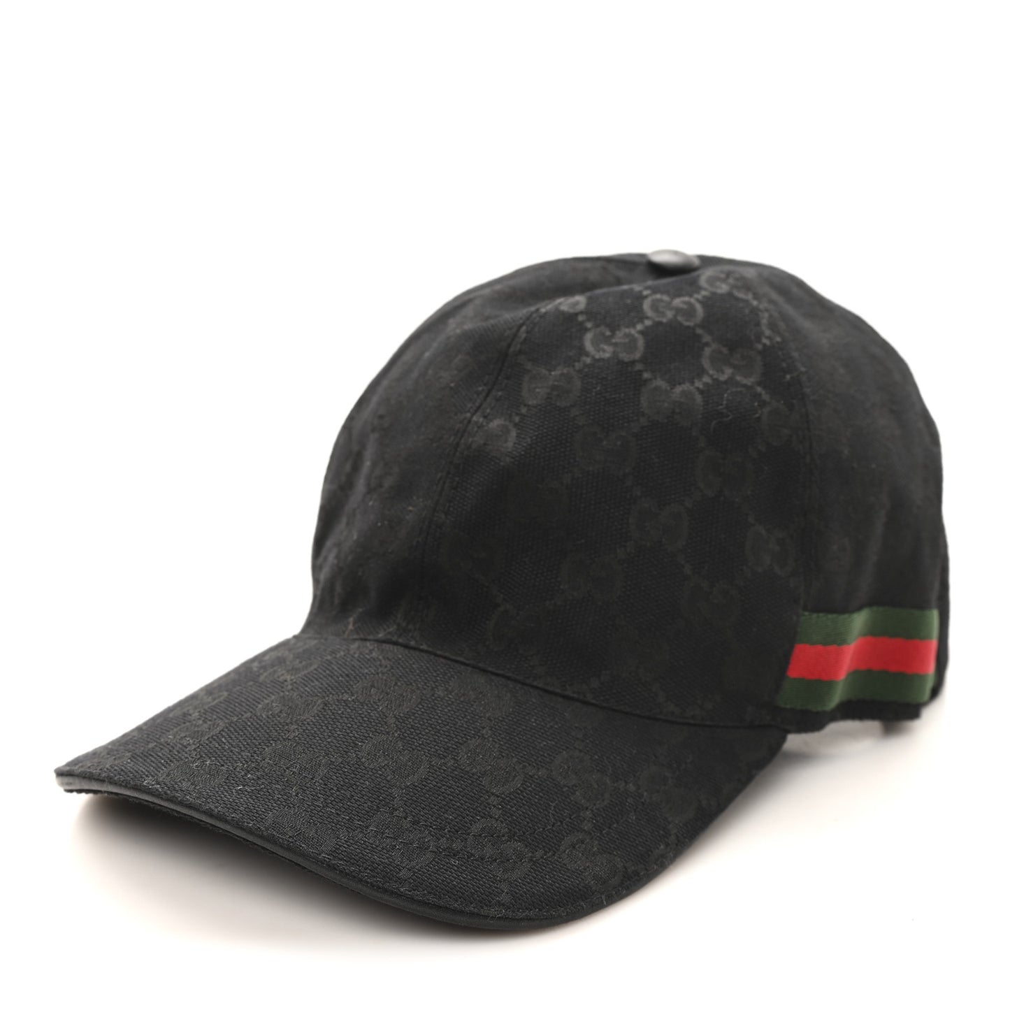 Monogram Web Baseball Hat XL Black