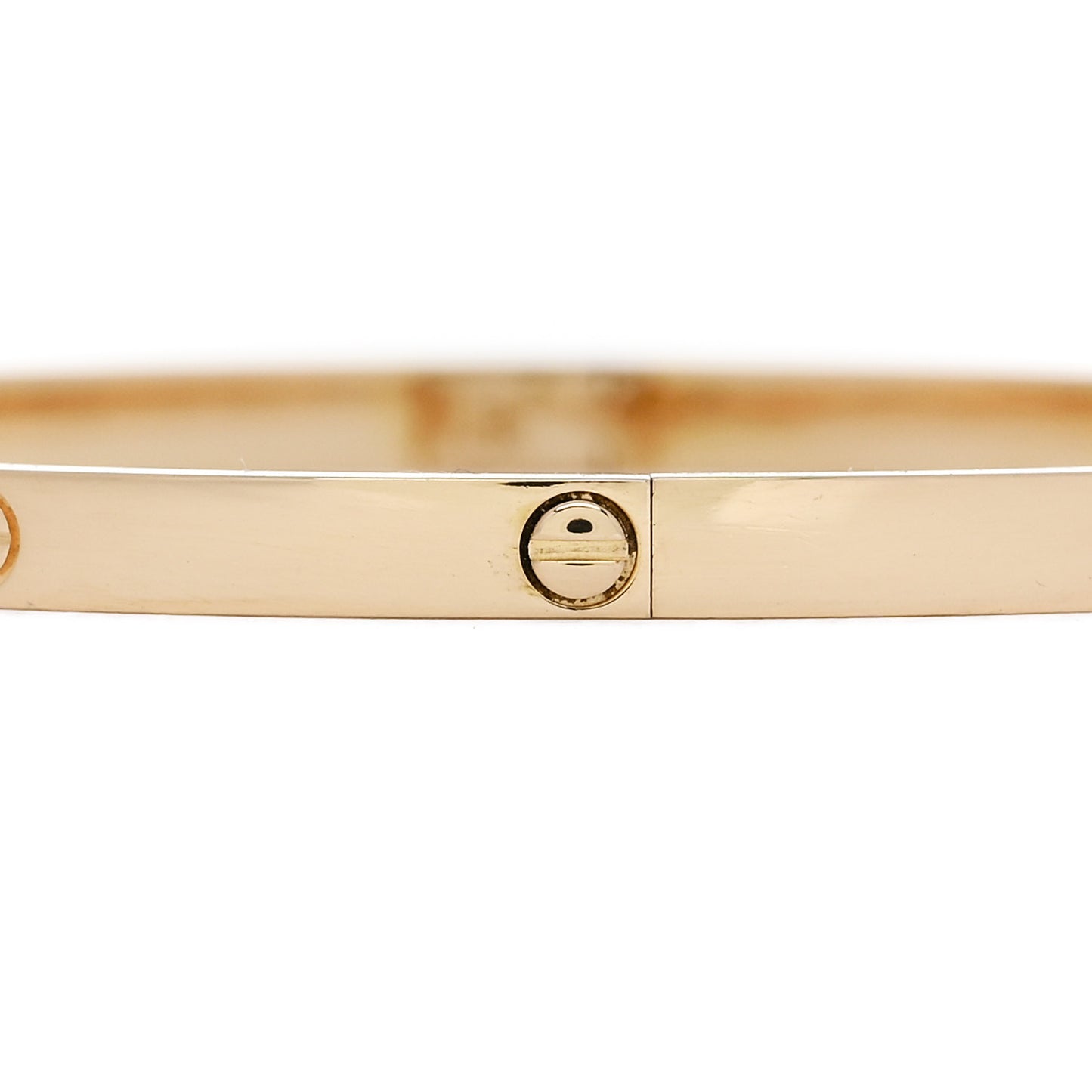 18K Yellow Gold Small LOVE Bracelet 19