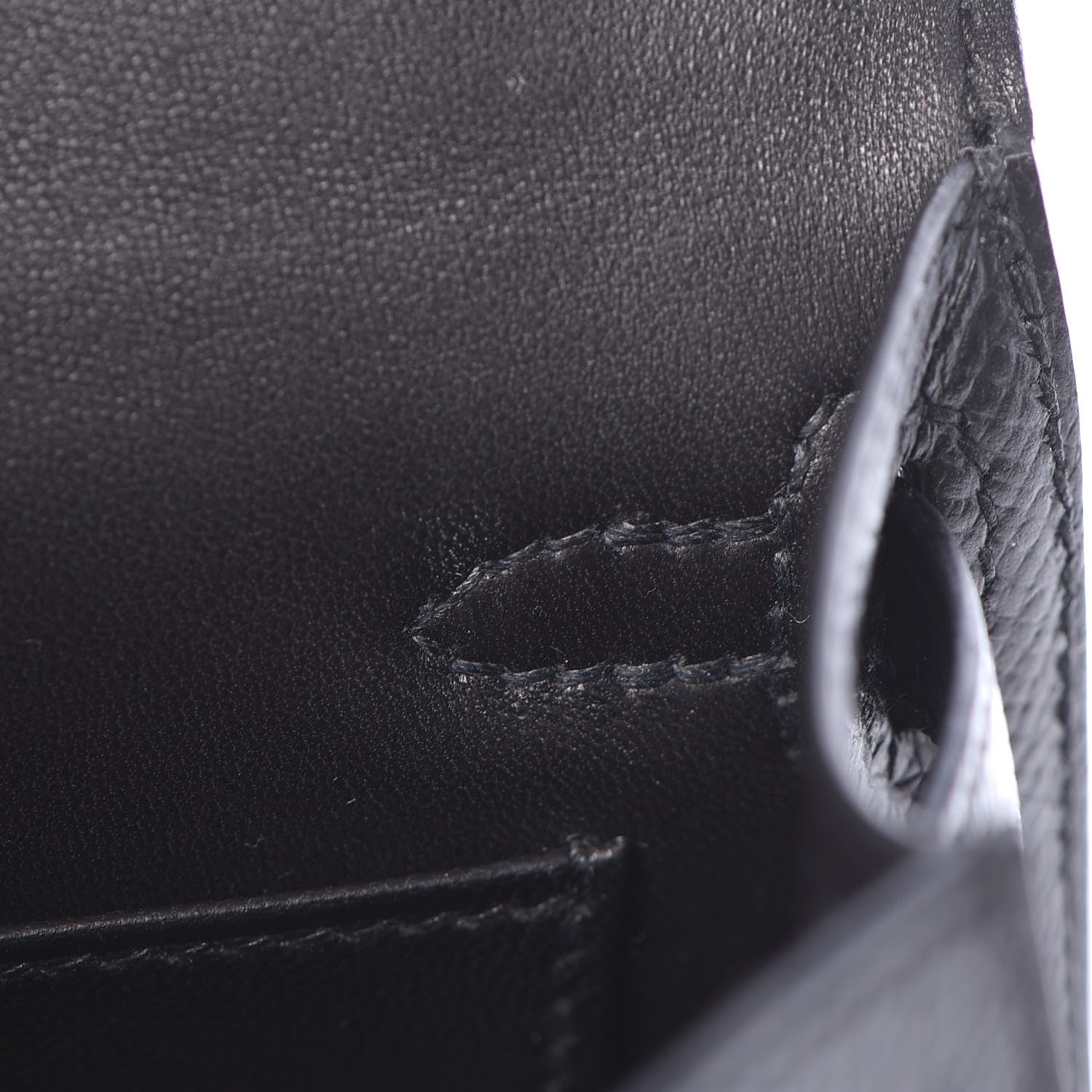 Hermes Epsom Mini Kelly Sellier 20 Black 25 of 34