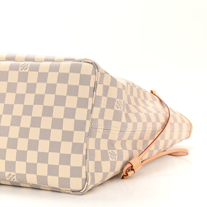 Louis Vuitton Damier Azur Neo Neverfull GM Rose Ballerine 7 of 7