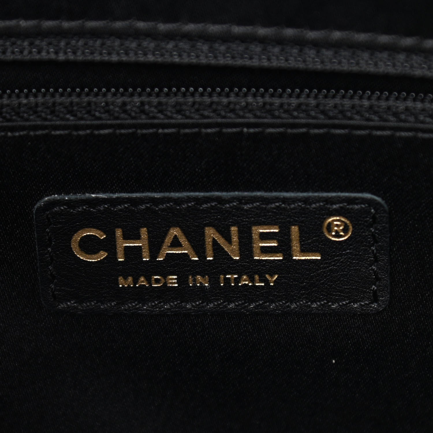 Chanel Caviar Quilted XL Grand Shopping Tote GST Black 6 of 10