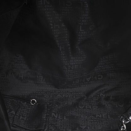 Chanel Vinyl XL Coco Cabas Black 5 of 7