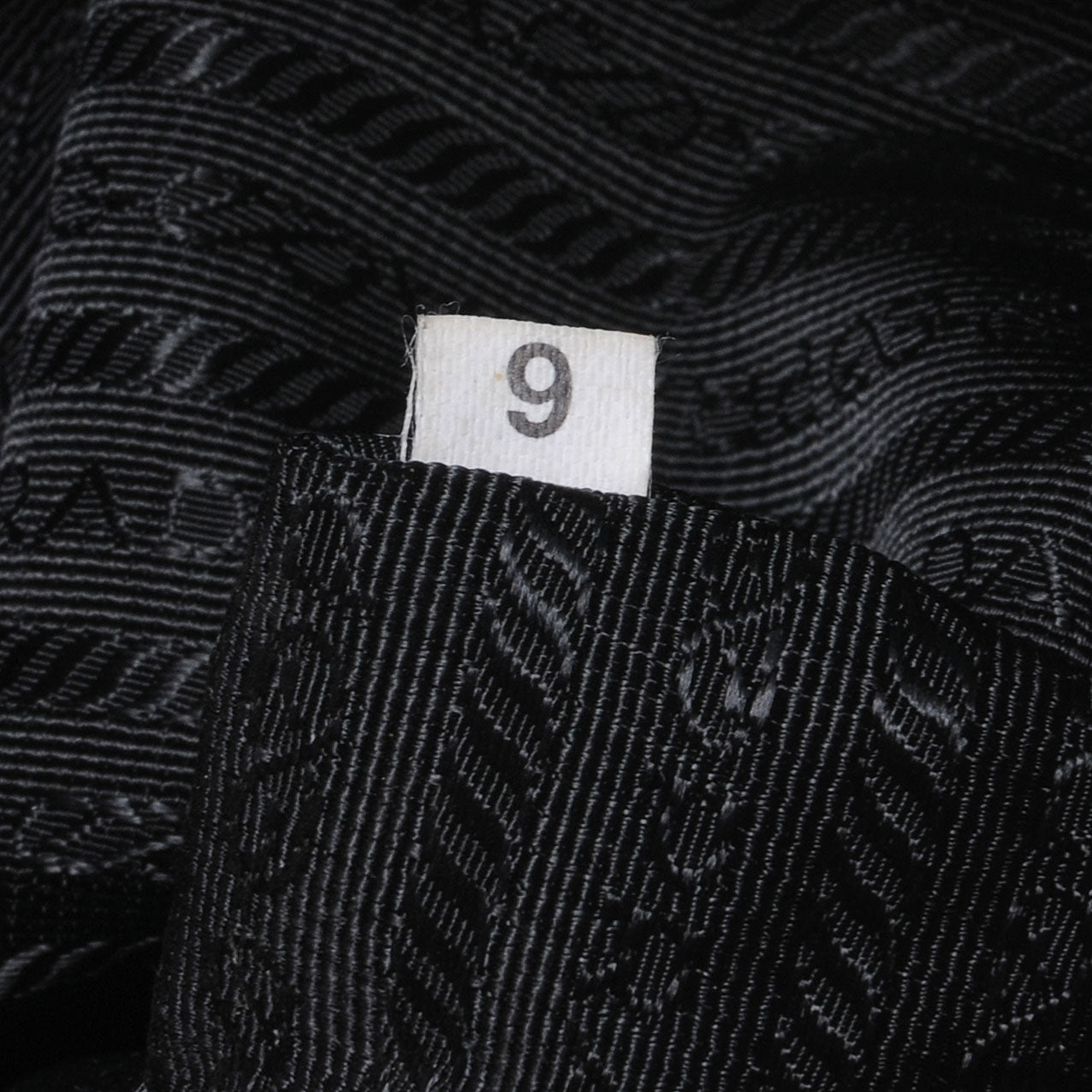 Prada Vernice Gaufre Tote Black 8 of 10