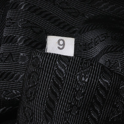 Prada Vernice Gaufre Tote Black 8 of 10