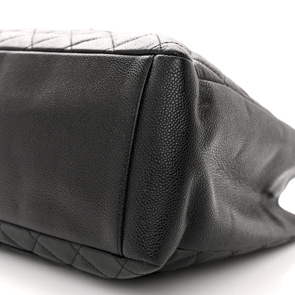 Chanel Caviar Quilted Grand Shopping Tote GST Black 11 of 15