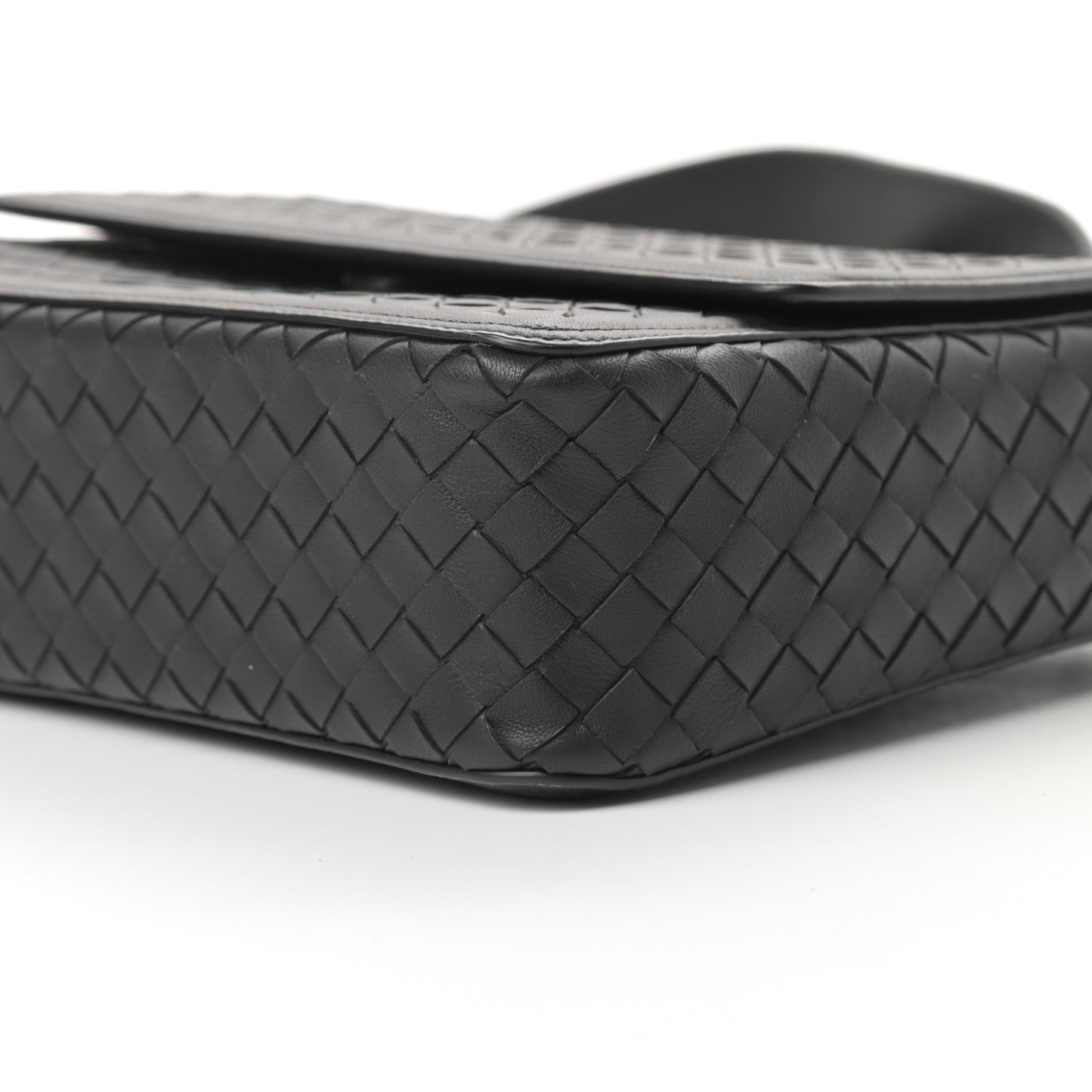 Nappa Intrecciato Alumna Bag Black