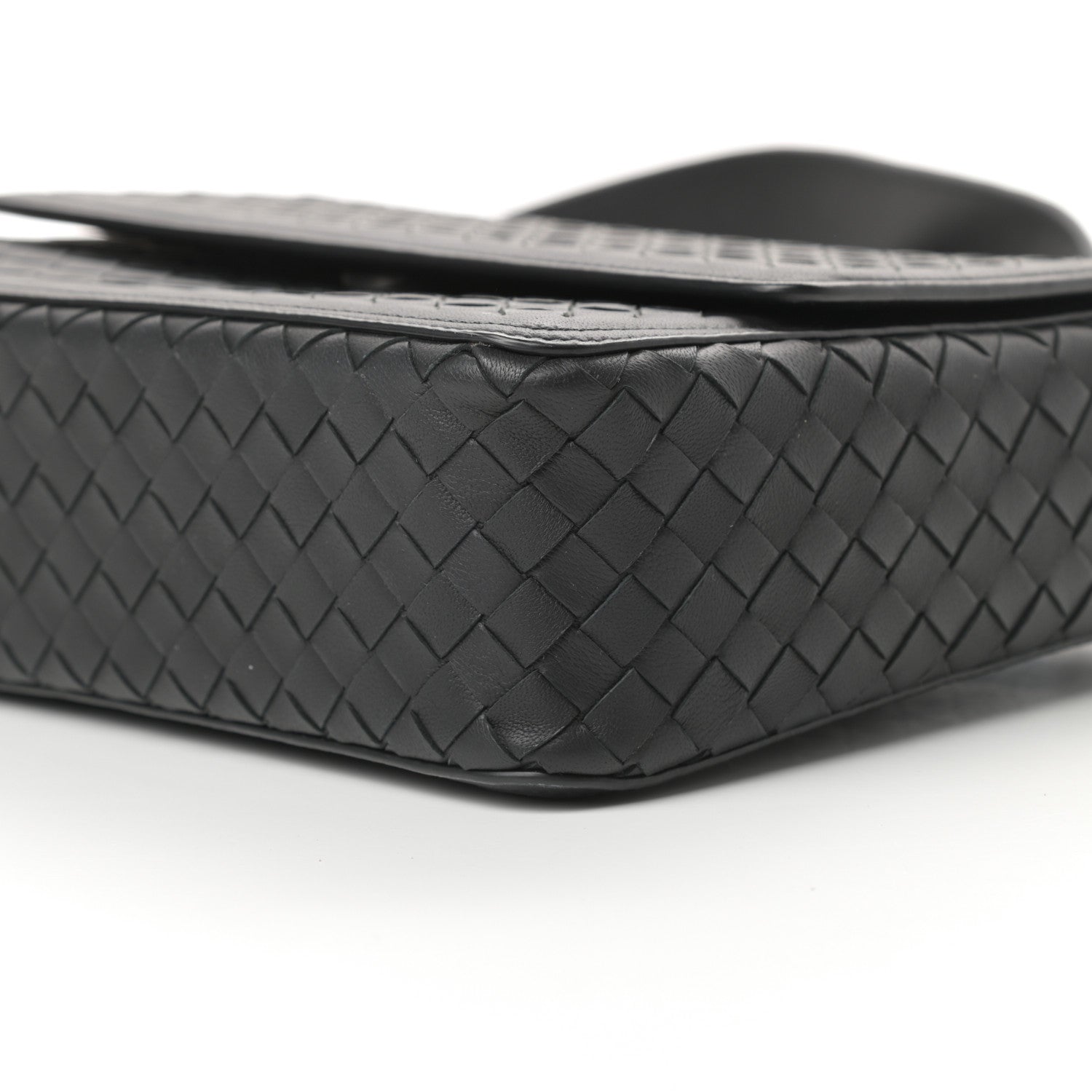 Bottega Veneta Nappa Intrecciato Alumna Bag Black 10 of 11