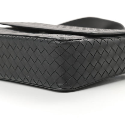 Bottega Veneta Nappa Intrecciato Alumna Bag Black 10 of 11