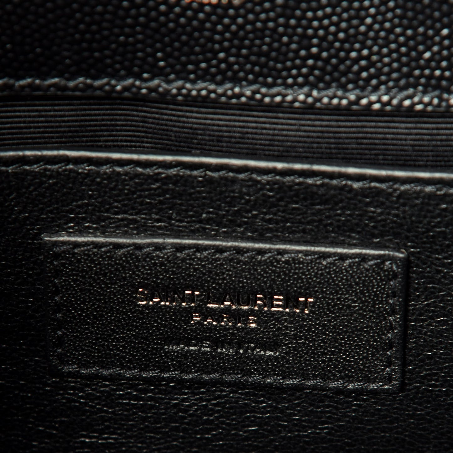 Grain De Poudre Small Monogram Kate Satchel Black