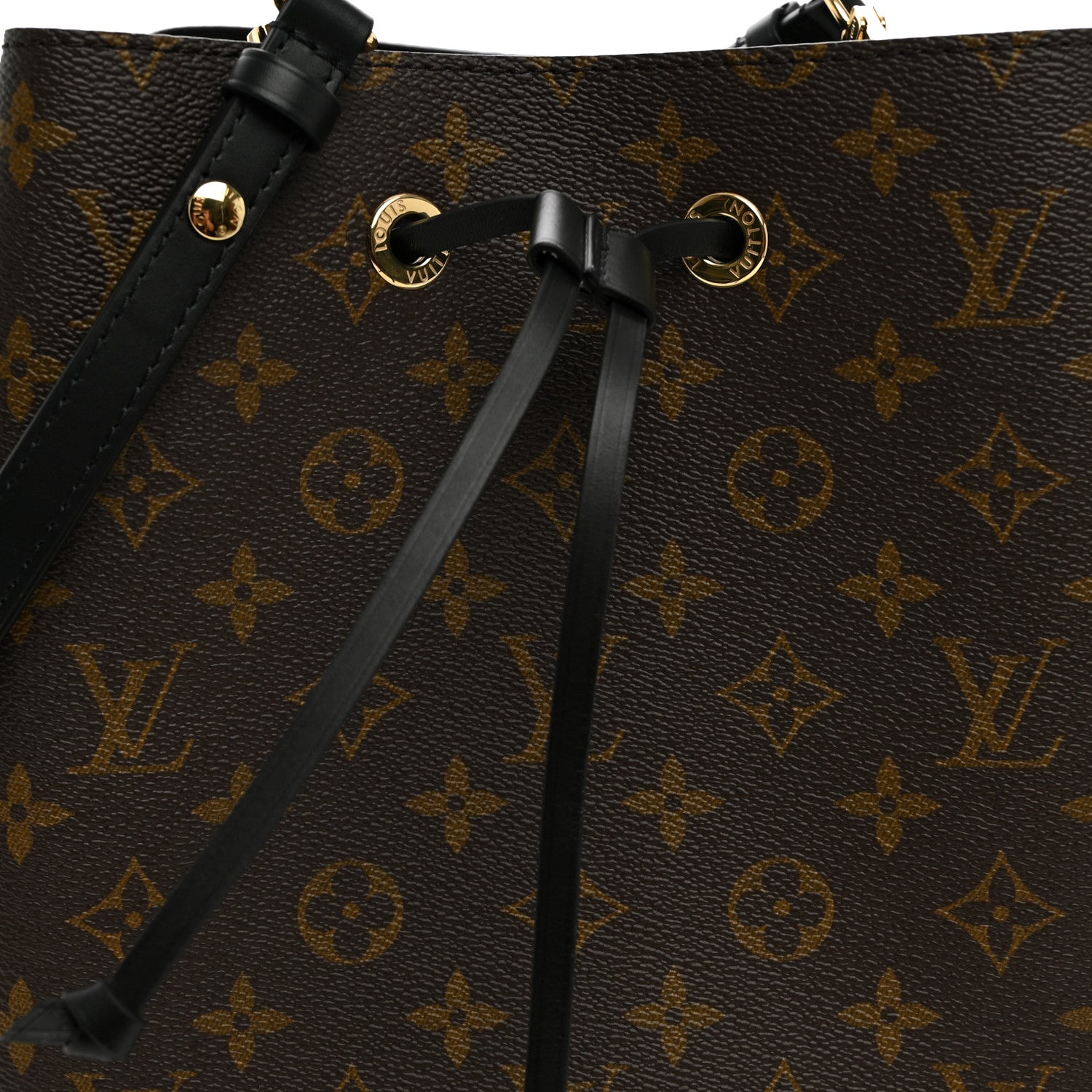 Louis Vuitton Monogram Neonoe MM Black 6 of 10